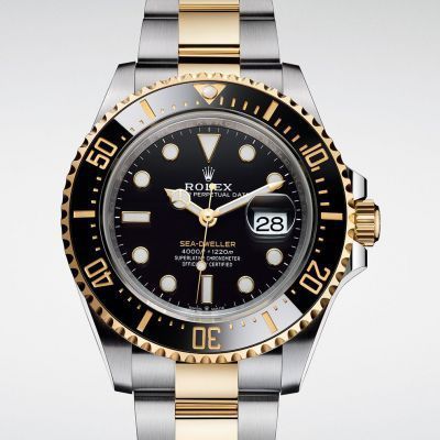 Baselworld Replica Rolex Sea Dweller 2-Tone Watch 43mm - 116603